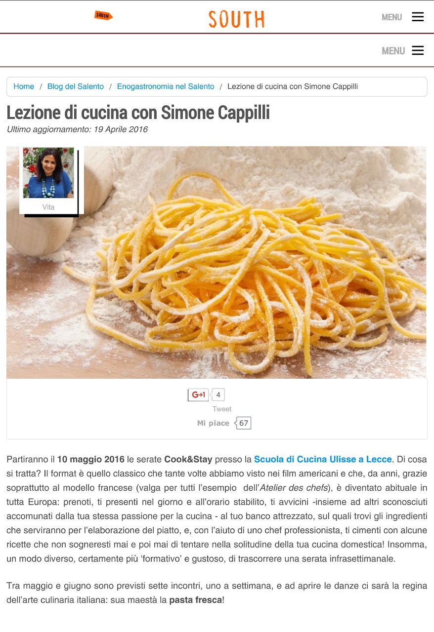 Lezione di cucina con Simone Cappilli 2