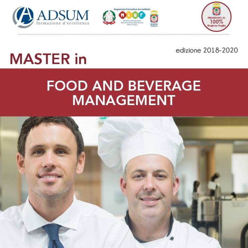 Master in Food and Beverage Management